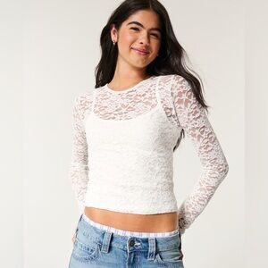White Lace Top